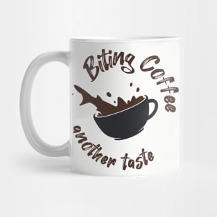 Biting Coffee Mug